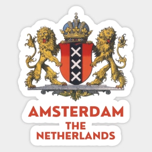 Amsterdam,Netherlands Sticker